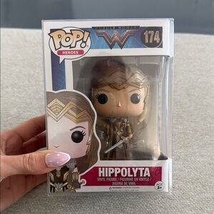 Funko Pop! Hippolyta Vinyl Figure - Gold, Brown & Black
